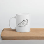 Feeling Brouge-ish White glossy mug