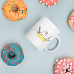 Get R' Done White glossy mug
