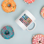 Premium Body Bags White glossy mug