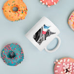 Viva La Re'volution White glossy mug