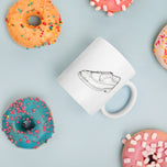 Feeling Brouge-ish White glossy mug