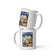 Party in Giza White glossy mug