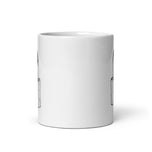 Probably Keep Out White glossy mug