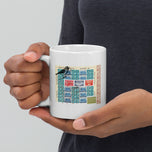 Mediterranean Para Poste White glossy mug