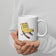 Mies Waffle Chair White glossy mug