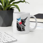 Viva La Re'volution White glossy mug