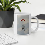 Geronimo Below White glossy mug