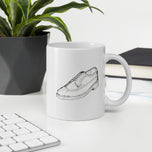 Feeling Brouge-ish White glossy mug