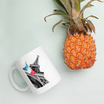 Viva La Re'volution White glossy mug