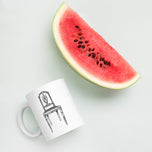 Sheraton Side Chair White glossy mug