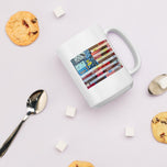Premium Body Bags White glossy mug