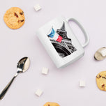 Viva La Re'volution White glossy mug