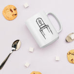 Sheraton Side Chair White glossy mug