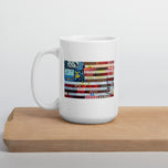 Premium Body Bags White glossy mug