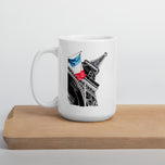 Viva La Re'volution White glossy mug