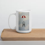 Geronimo Below White glossy mug