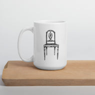 Sheraton Side Chair White glossy mug