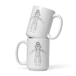 Frivolously Fabulous! White glossy mug