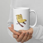 Mies Waffle Chair White glossy mug
