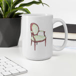 Caribbean Queen White glossy mug