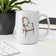 Caribbean Queen White glossy mug