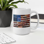 When War Pigs Fly White glossy mug