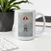 Geronimo Below White glossy mug