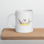 Get R' Done White glossy mug