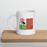 Orient In Crisis White glossy mug