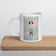 Geronimo Below White glossy mug