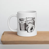 Caught on Film White glossy mug