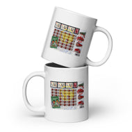 You Bet It's Sharp White glossy mug
