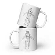 Frivolously Fabulous! White glossy mug