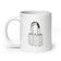 Probably Keep Out White glossy mug