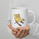 Mies Waffle Chair White glossy mug