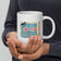 Mediterranean Para Poste White glossy mug