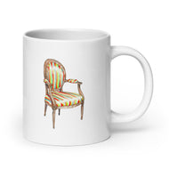 For Cotillion Purposes Only White glossy mug