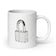 Probably Keep Out White glossy mug