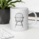 Windsor Sack Back Arm Chair White glossy mug