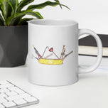 Get R' Done White glossy mug