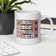 Minerals and Correspondence White glossy mug