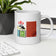 Orient In Crisis White glossy mug