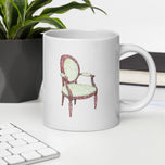 Caribbean Queen White glossy mug