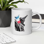 Viva La Re'volution White glossy mug