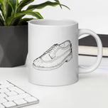 Feeling Brouge-ish White glossy mug